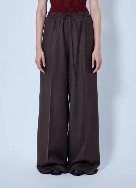 Max Mara Wide-Leg Drawstring Trousers