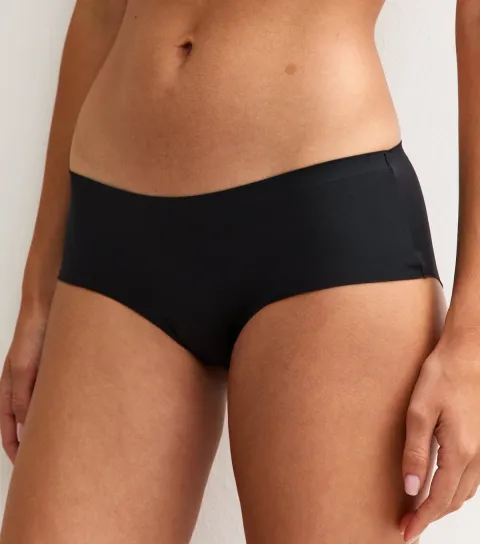 Women's Black No VPL Short Briefs