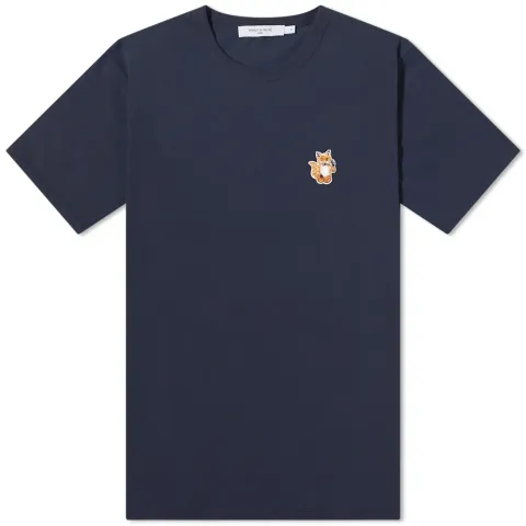 Maison Kitsuné All Right Fox Patch Classic T-Shirt