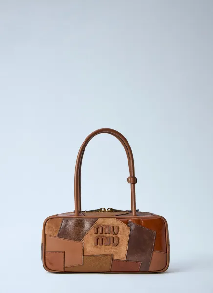 Beau Leather Patchwork Bag