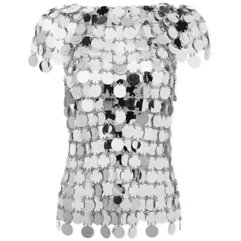 Metal & Sequin Party Top