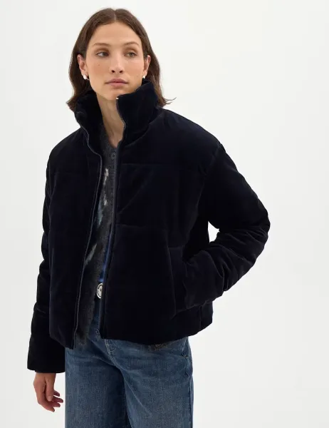 HUSH Cotton Rich Quilted Puffer Coat
