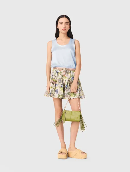 Silk vest top