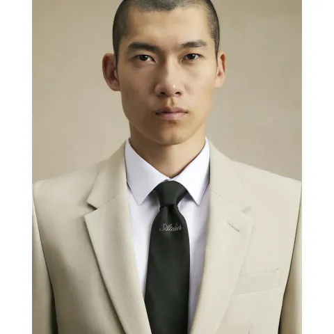 River Island Atelier Script Tie