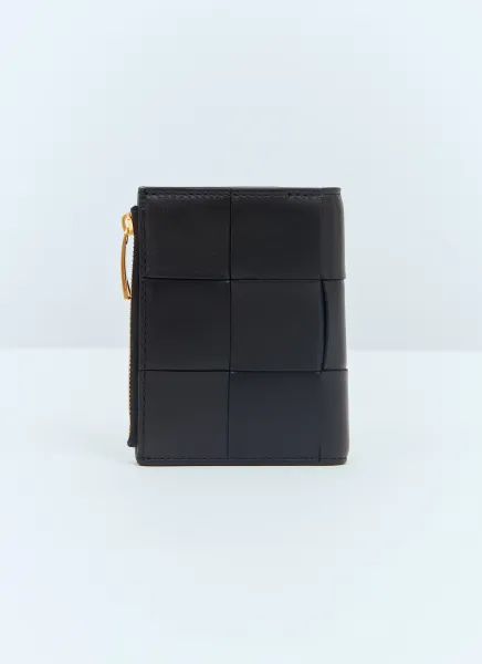 Small Cassette Bi-Fold Zip Wallet