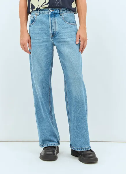 Le de-Nimes Large Jeans