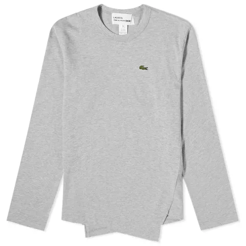 x Lacoste Long Sleeve Asymmetric T-Shirt