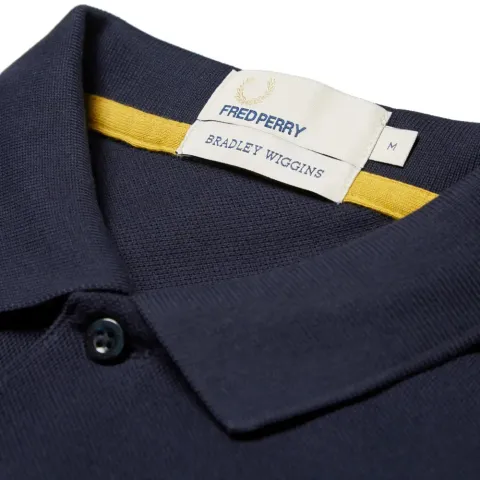 Fred Perry Bradley Wiggins Champion Tipped Cycling Polo