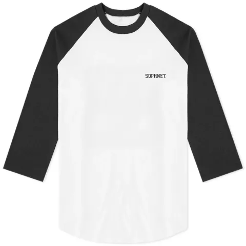 SOPHNET. 3/4 Sleeve Big Baseball Tee