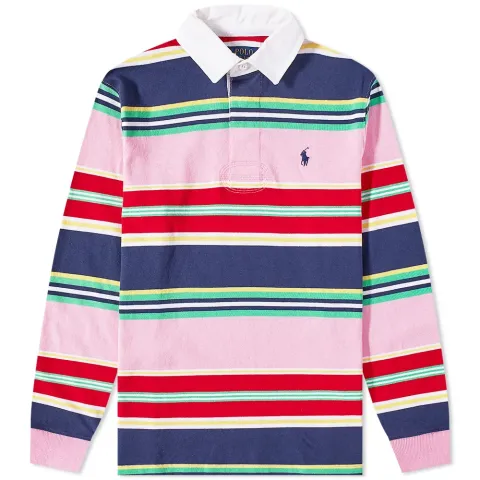 Multi Striped Rugby Shirt
