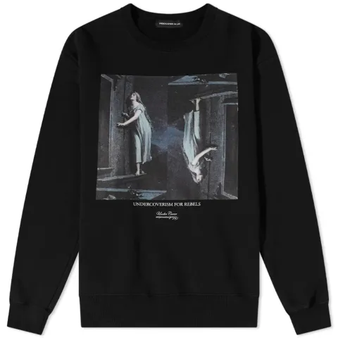 Undercoverism For Rebels Print Crew Sweat