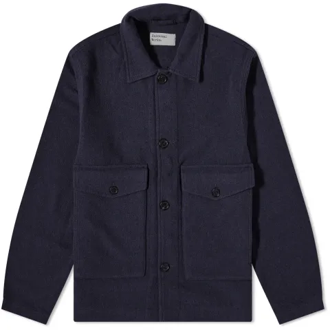 Soft Wool Watchman Jacket