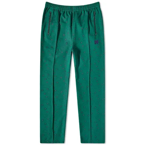 Poly Jacquard Patterned Track Pant