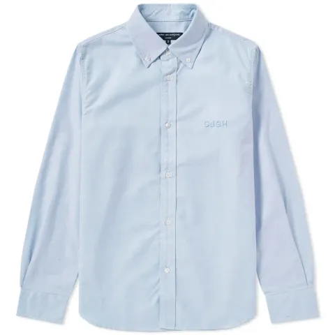 Comme des Garcons Homme Embroidered Logo Oxford Shirt