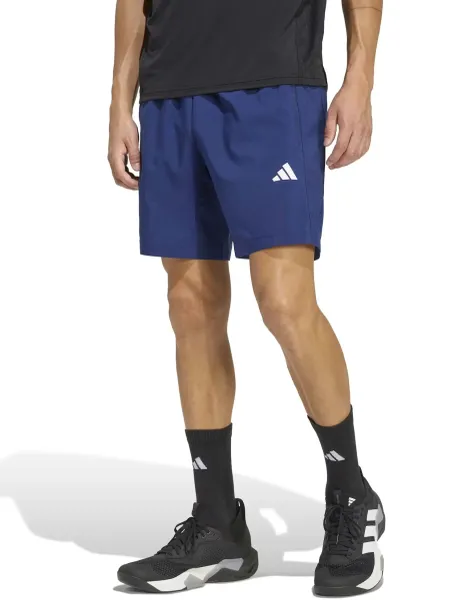 Adidas Workout Essentials Elasticated Waist Shorts Dark Blue