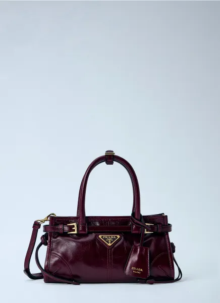 Prada Mini Bonnie Leather Handbag