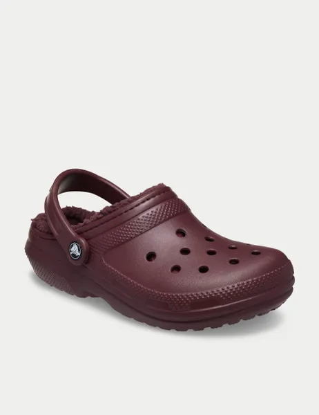 Crocs Classic Lined Clogs Red