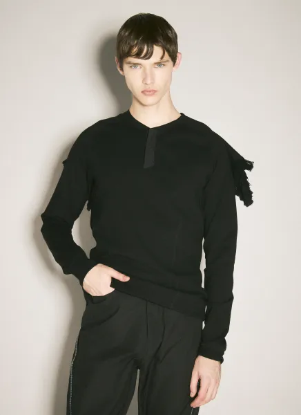 Long Sleeve Top With Shawl