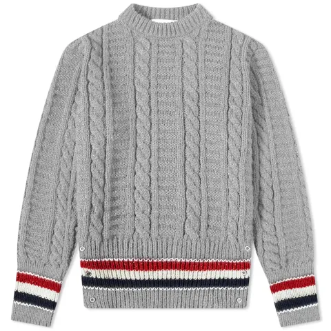 Cable Donegal Crew Knit