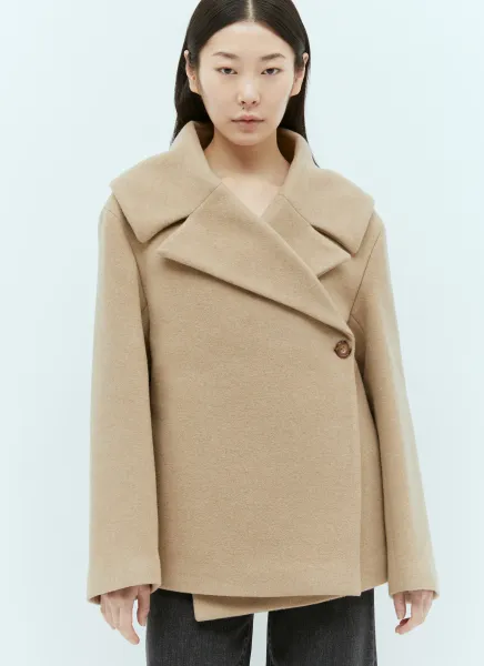 Felt Wrap Jacket