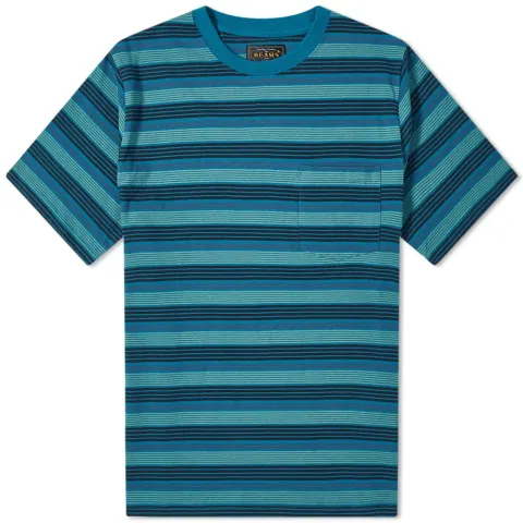 Multi Stripe Pocket T-Shirt