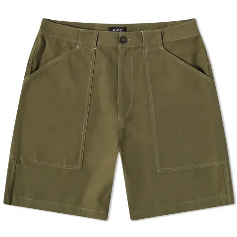 A.P.C. Melbourne Canvas Fatigue Shorts