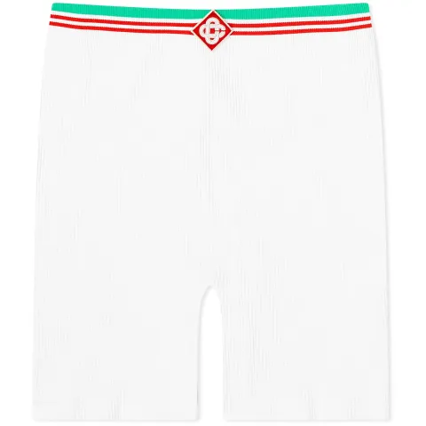 Seamless Ribbed Cycling Shorts