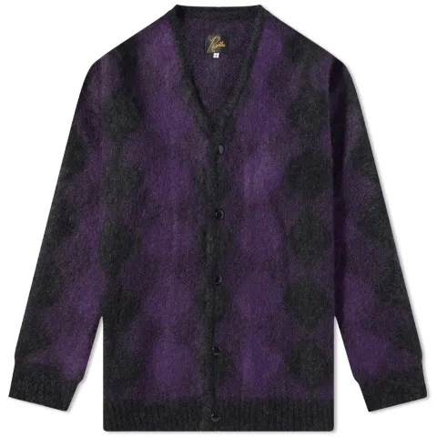 Mohair Diamond Cardigan