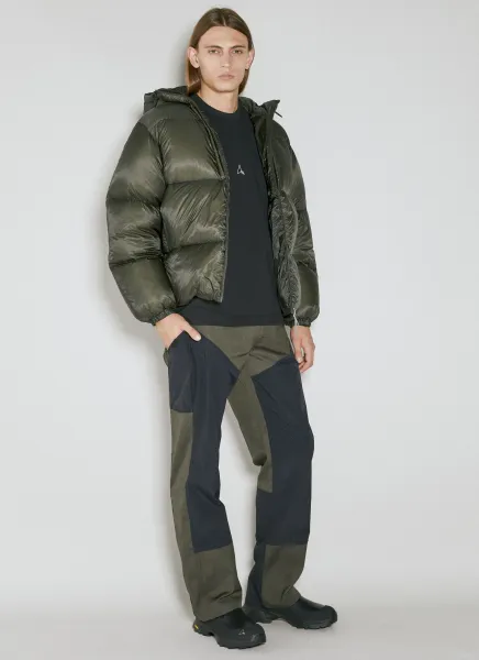 Contrast Cargo Pants