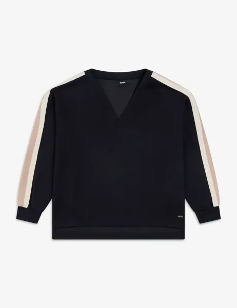 Modal Blend Sweatshirt Black