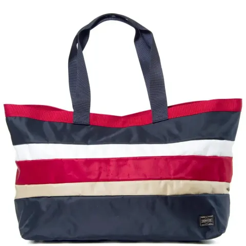 x Porter Nylon PVC Border Tote Bag