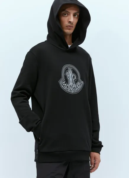 Logo Print Hooded Sweatshirt
