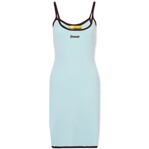 OpéraSPORT Suzanne Rib Knit Tank Dress
