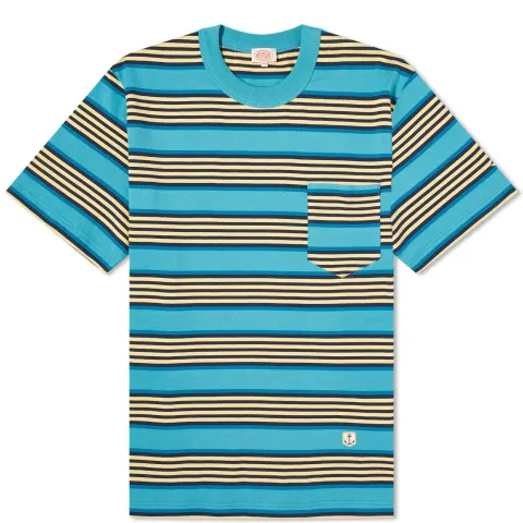 Multi Stripe Pocket T-Shirt