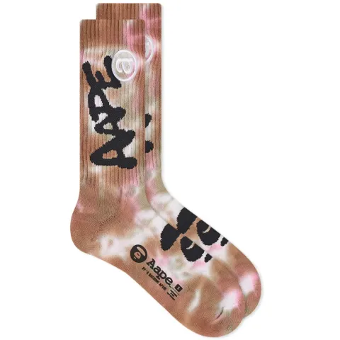 AAPE Tie Dye Socks