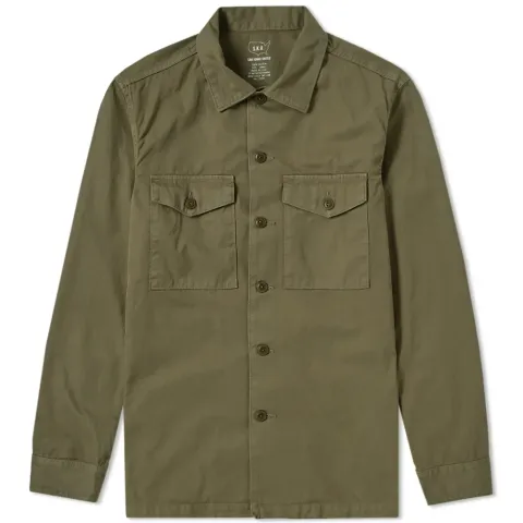 Twill Fatigue Overshirt