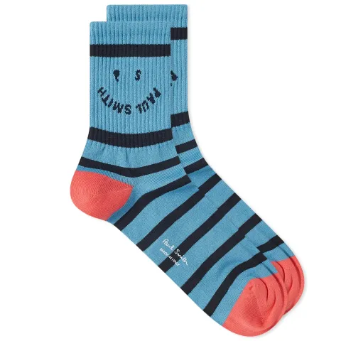 Stripey Happy Socks