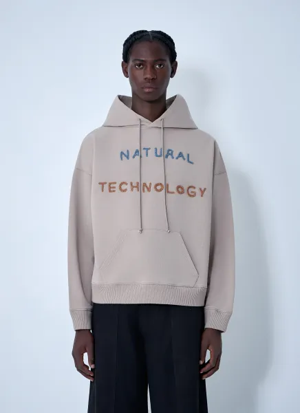 Geo Hooded Sweatshirt