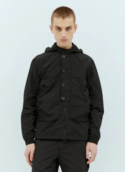 Flatt Goggle Hooded Overshirt