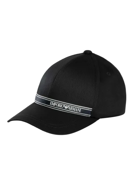 Emporio Armani Brand Stripe Cap