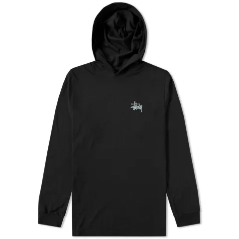 Basic Long Sleeve Hooded Tee