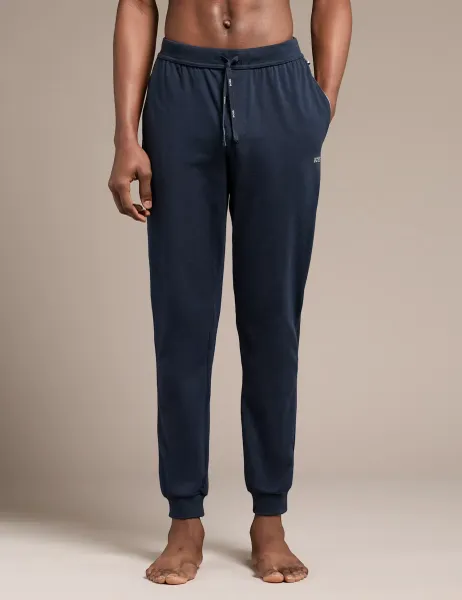 Cotton Rich Cuffed Joggers Navy