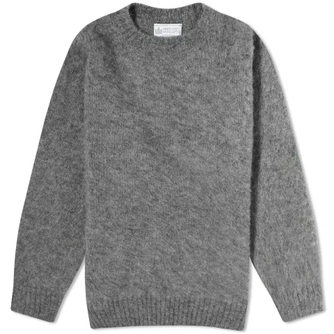 Shetland Woollen Co. Shaggy Crew Knit