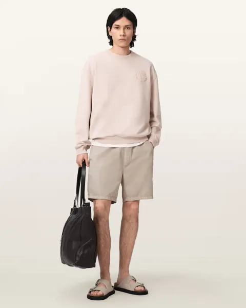 Insignia Crew Neck Cotton Sweatshirt