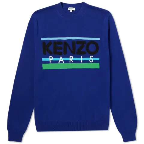 Paris Logo Knitted Crew
