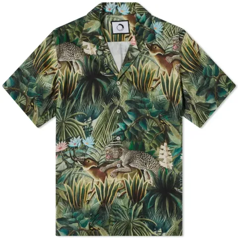 Jungle Print Vacation Shirt