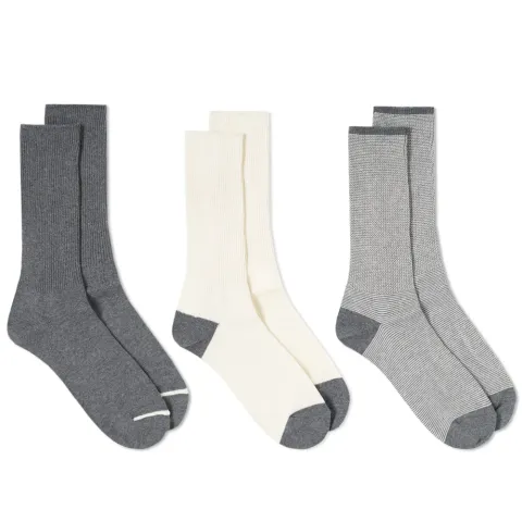 American Rib Crew Sock - 3 Pack