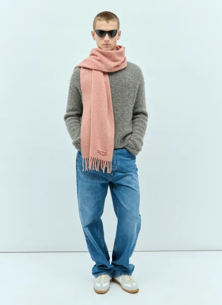 Fringe Wool Scarf