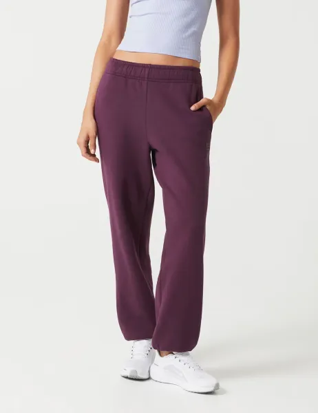 Lilybod Olivia Drawstring Waist Loose Fit Joggers Plum