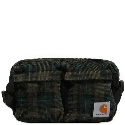 Flint Cord Check Hip Bag